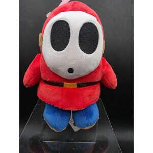 Super Mario Shy Guy Plush Toy 7" Red Costume Collectible Stuffed Figure Gift